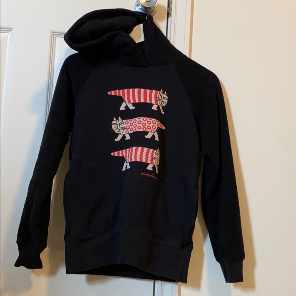 Black cat hoodie